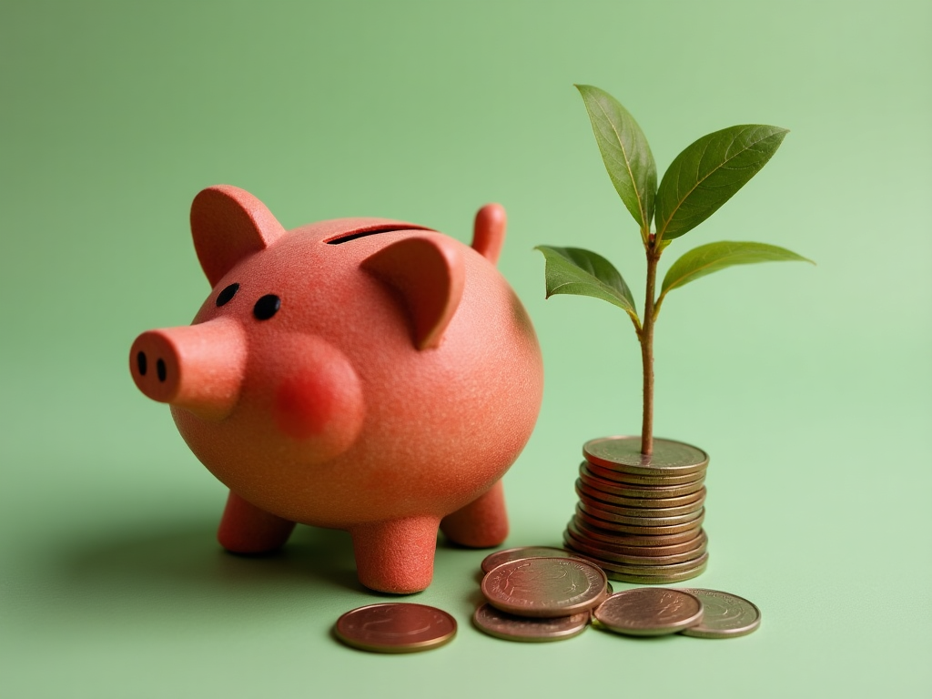 Concepto de ahorro